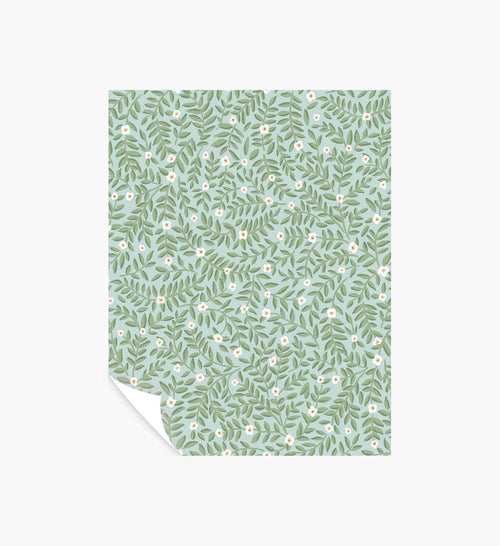 Elodie Peel & Stick Wallpaper Sample - Light Blue