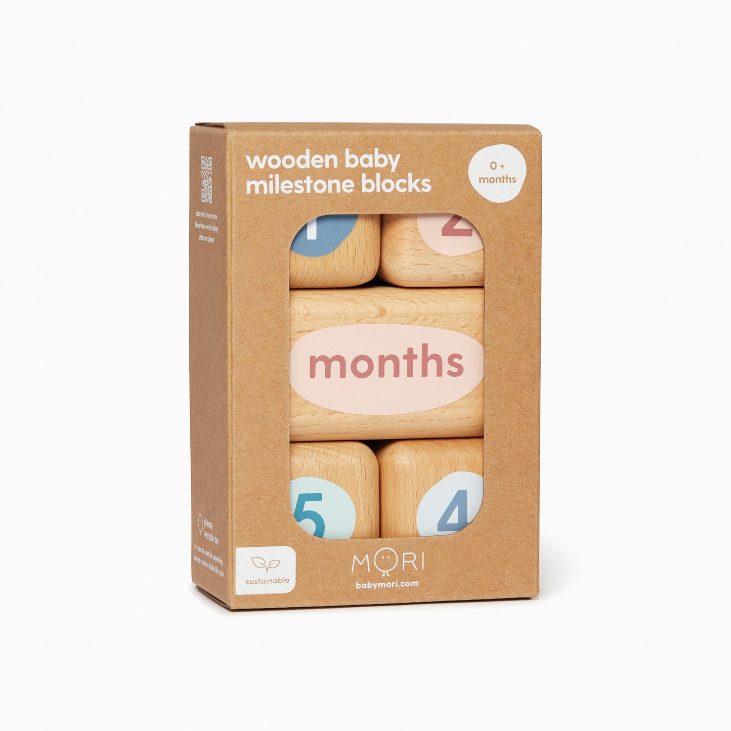 Baby Milestone & Clever Zip Sleepsuit Gift Set