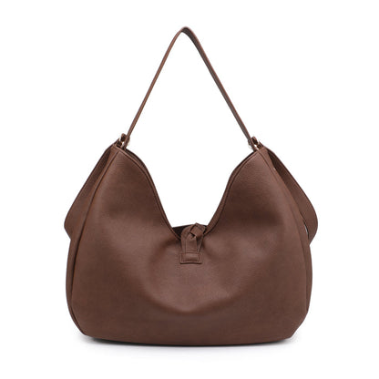 Braided accent hobo bag wholesale