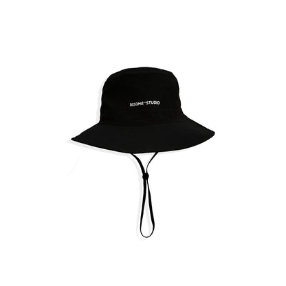 BUCKET HAT BLACK - RESQME STUDIO