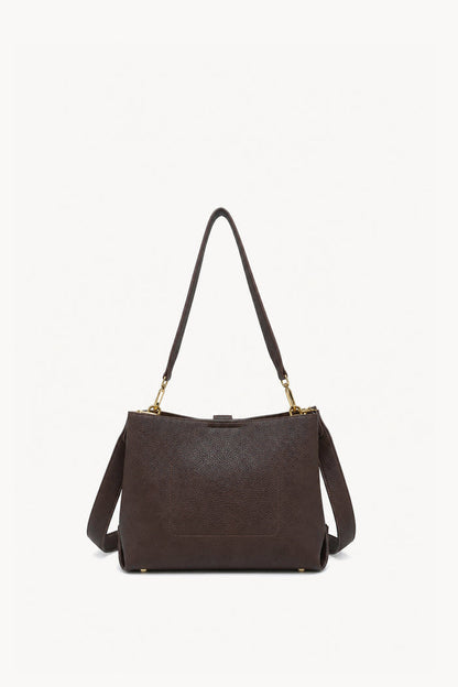 Buckle tab shoulder tote bag wholesale