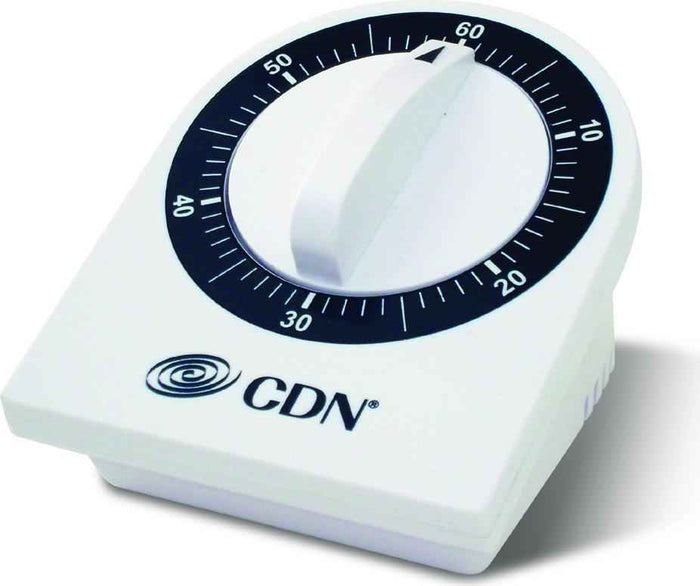 CDN - 60 Minute White Mechanical Timer, Pack of 6 - MTM3 - DISCONTINUED