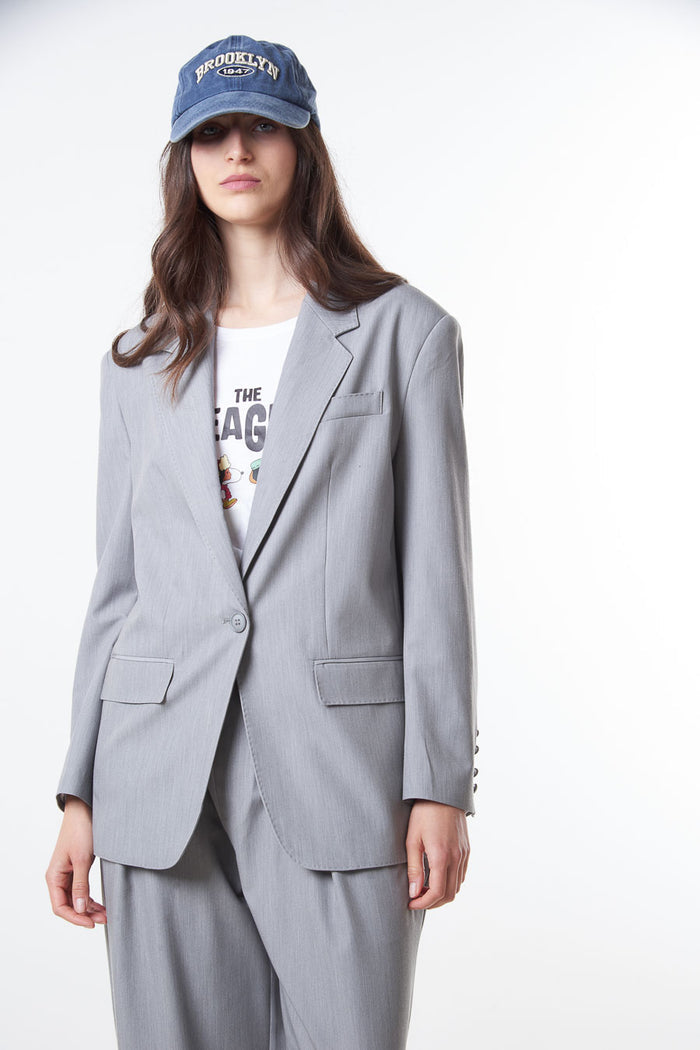 Classic longline blazer wholesale