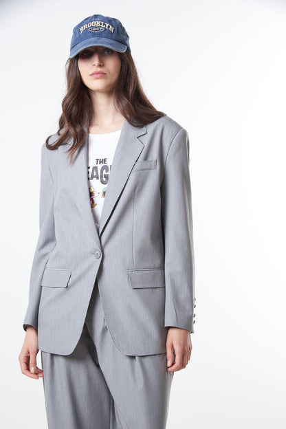 Classic longline blazer wholesale
