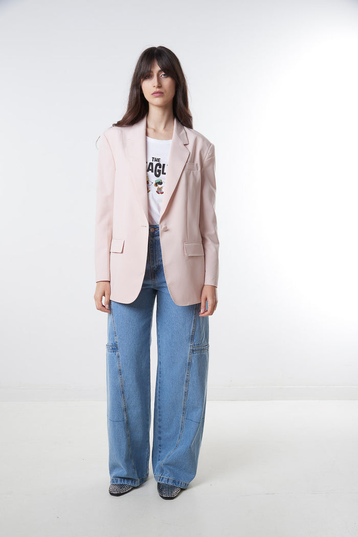Classic longline blazer wholesale
