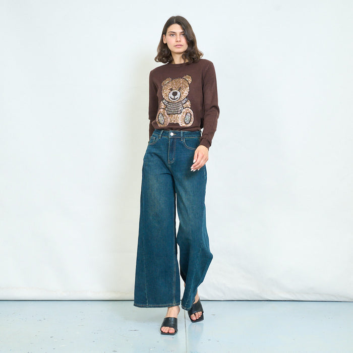 Classic wide leg jeans wholesale