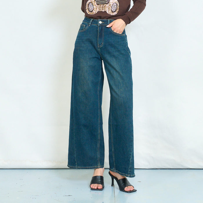 Classic wide leg jeans wholesale