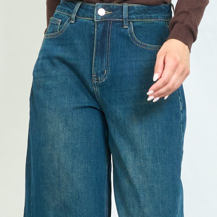 Classic wide leg jeans wholesale