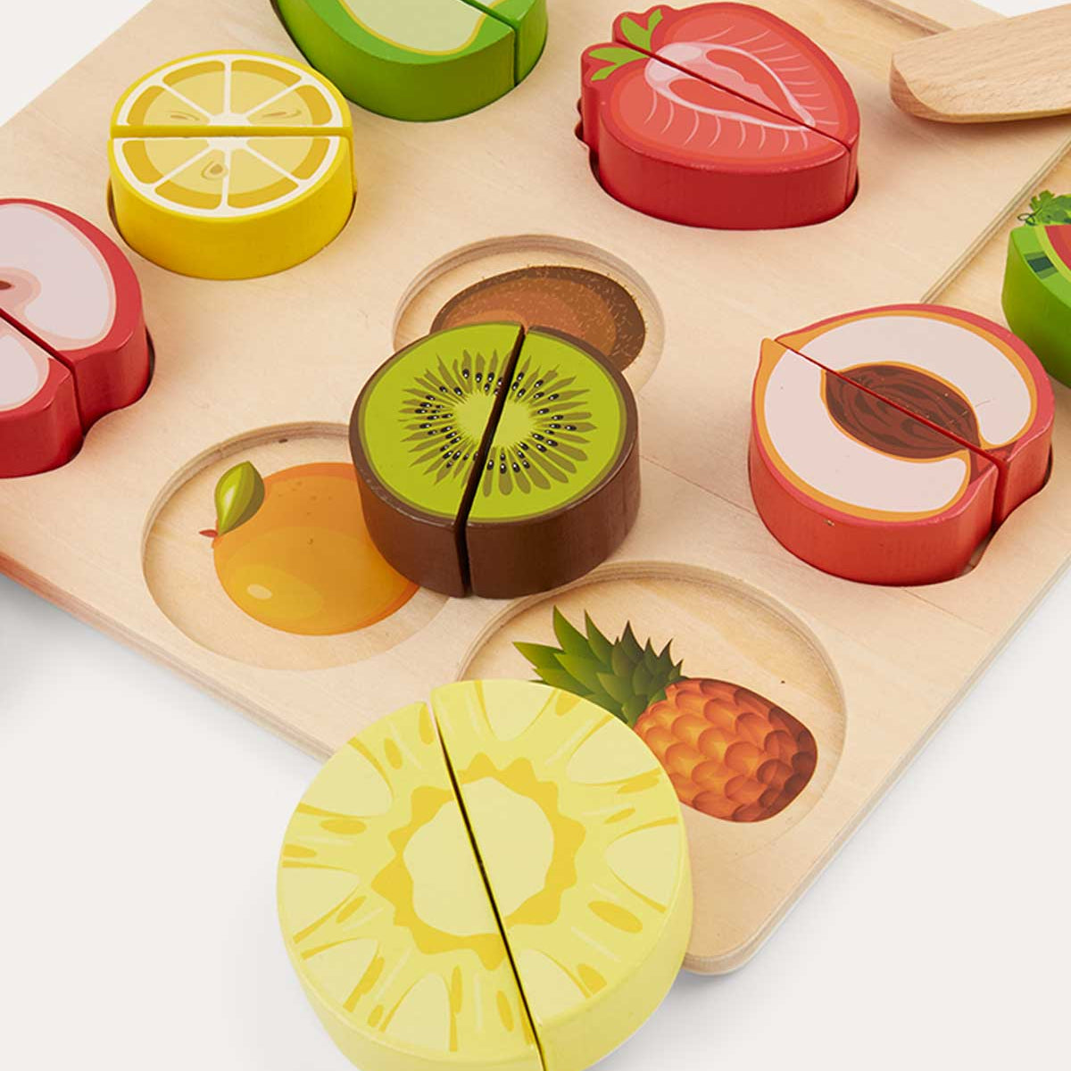 Classic World Cutting Fruit Puzzle