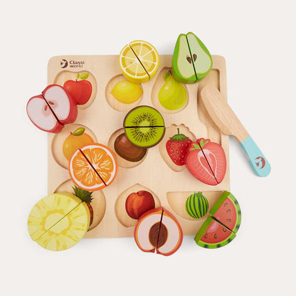Classic World Cutting Fruit Puzzle