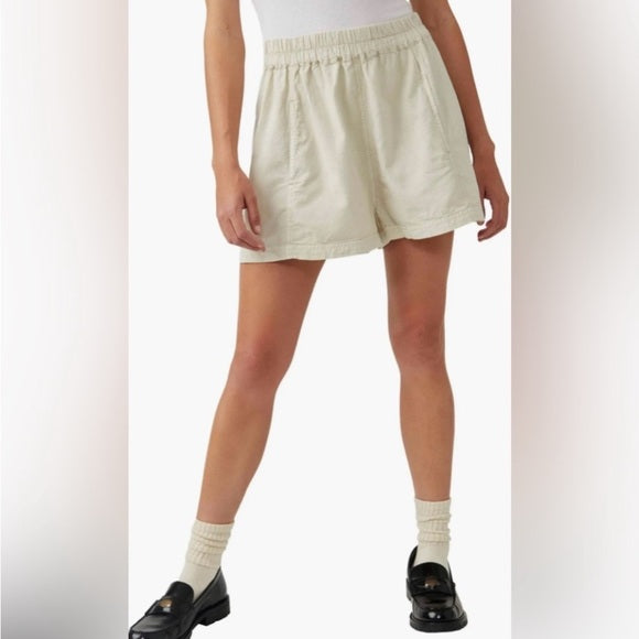 Free people Get free Poplin Pull On Shorts