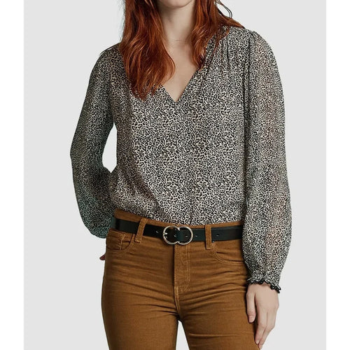 Velvet by Graham and Spencer Leopard Print Top