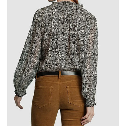 Velvet by Graham and Spencer Leopard Print Top