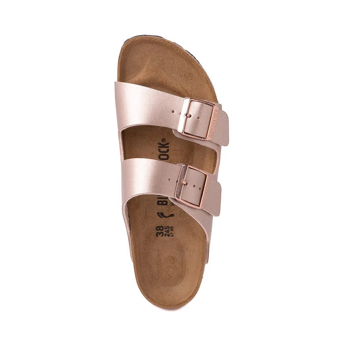 Birkenstock Arizona Slide Sandal in Copper