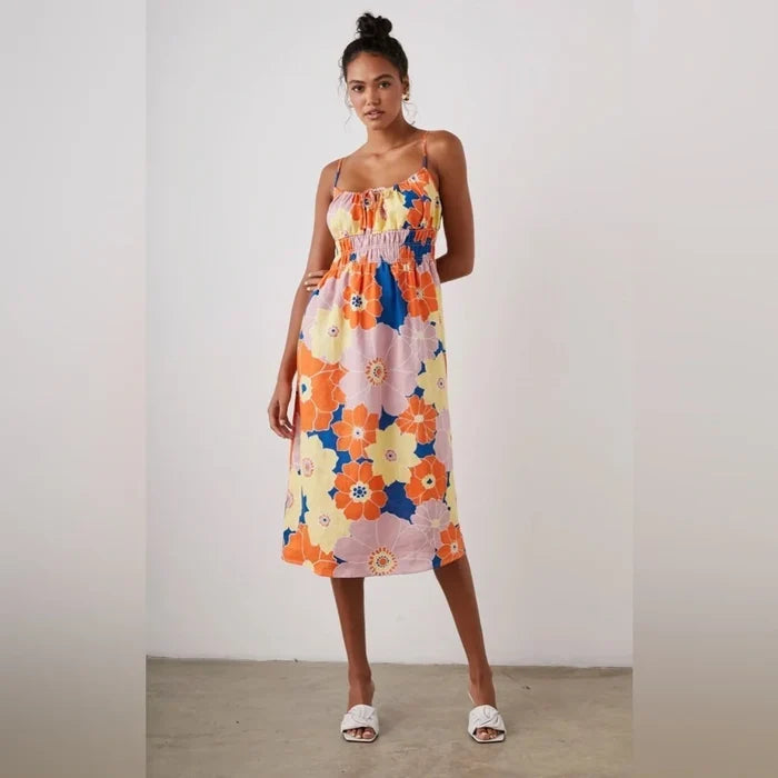Rails Octavia Midi Linen Dress