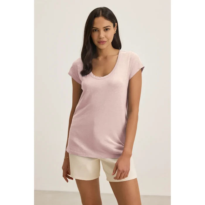 Velvet by Graham & Spencer Kira Tee in Ballet