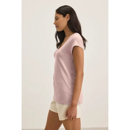 Velvet by Graham & Spencer Kira Tee in Ballet