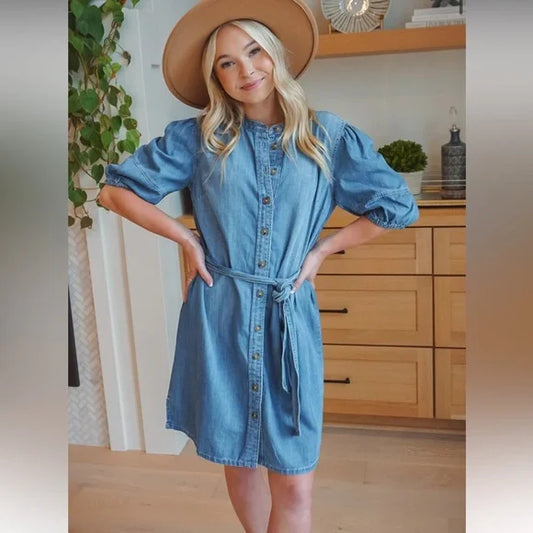 Sanctuary Hit The Scenes Shirt Dress