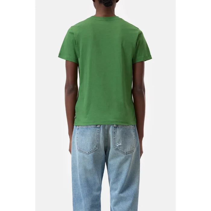 Closed T-Shirt Made of Organic Cotton in Matcha Green