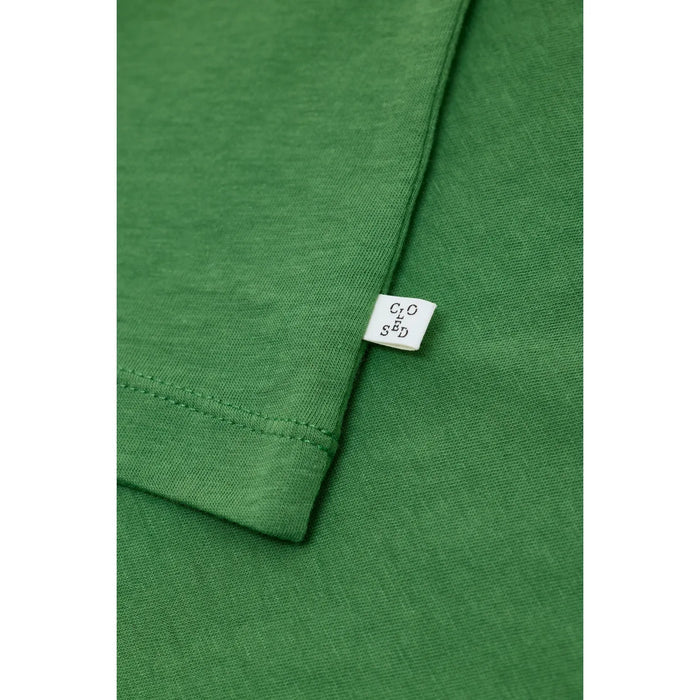 Closed T-Shirt Made of Organic Cotton in Matcha Green