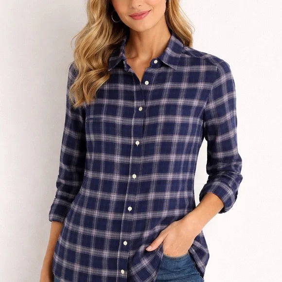 Johnny Was 3J Workshop Lana Scarf Button-Down Shirt