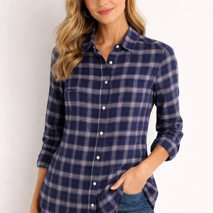 Johnny Was 3J Workshop Lana Scarf Button-Down Shirt