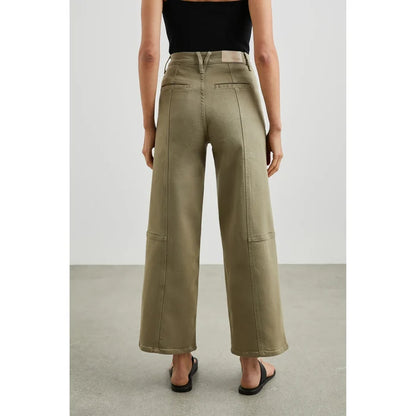 Rails Getty Crop Wide Leg in Washed Olive
