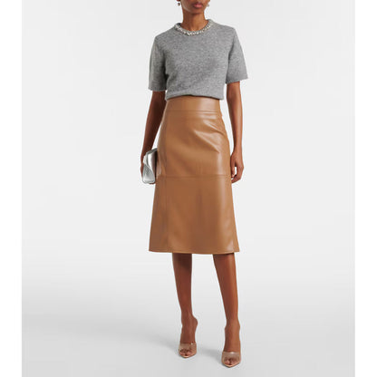 Velvet by Graham & Spencer Layton Embellished Alpaca and Wool-Blend Top