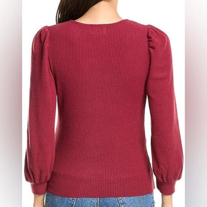 Nation LTD Kalani Twisted Party Top in Red