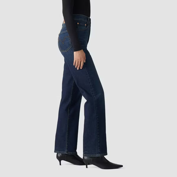 Levi's Women's Ribcage Straight Jeans in Get Organized Dark