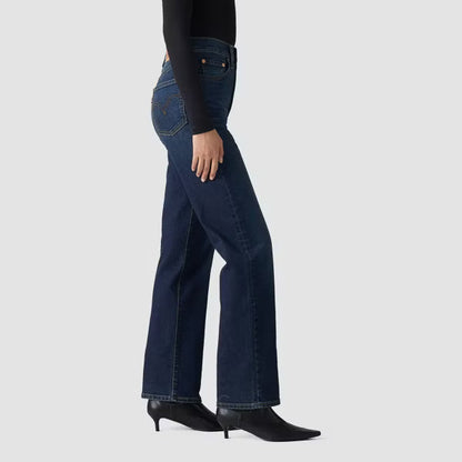Levi's Women's Ribcage Straight Jeans in Get Organized Dark