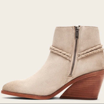 Frye Serena Braided Harness Booties