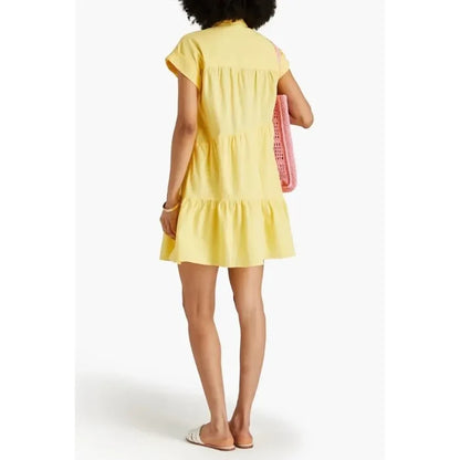 Veronica Beard Harrow Dress in Yellow