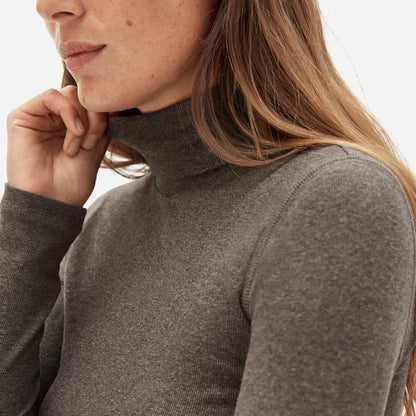 Everlane The Luxe Micro-Rib Turtleneck