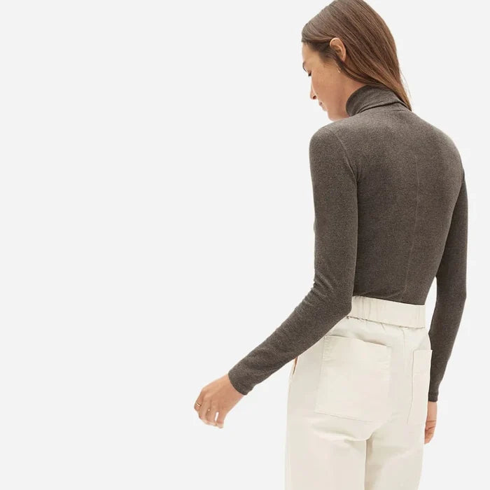 Everlane The Luxe Micro-Rib Turtleneck