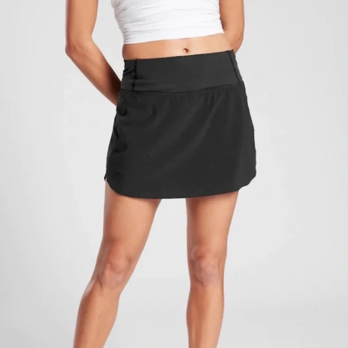 Athleta Run With It Skort in Black