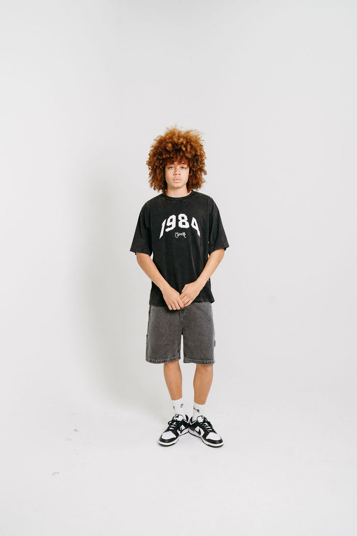 CRATE 1984 VARSITY BOX FIT T-SHIRT
