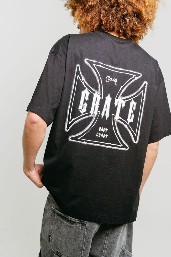 CRATE EAST COAST BOX FIT T-SHIRT