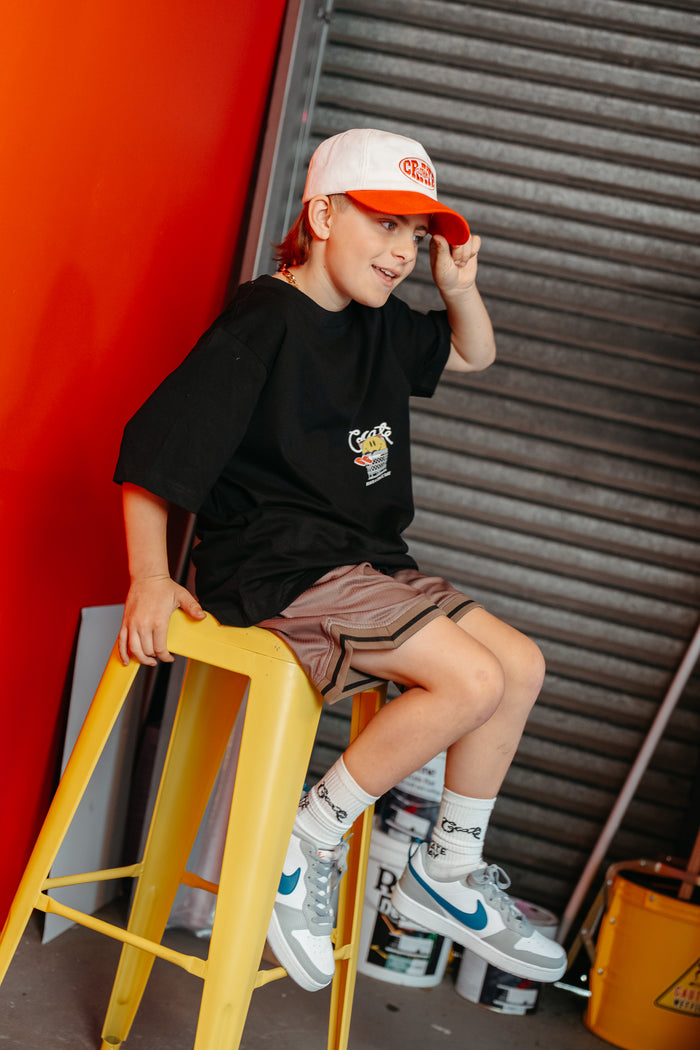 CRATE KIDS B BALL MESH SHORTS