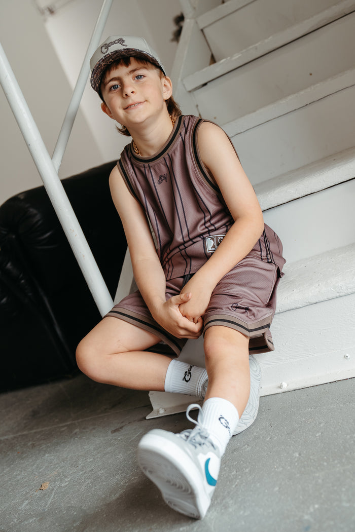 CRATE KIDS B BALL MESH SHORTS