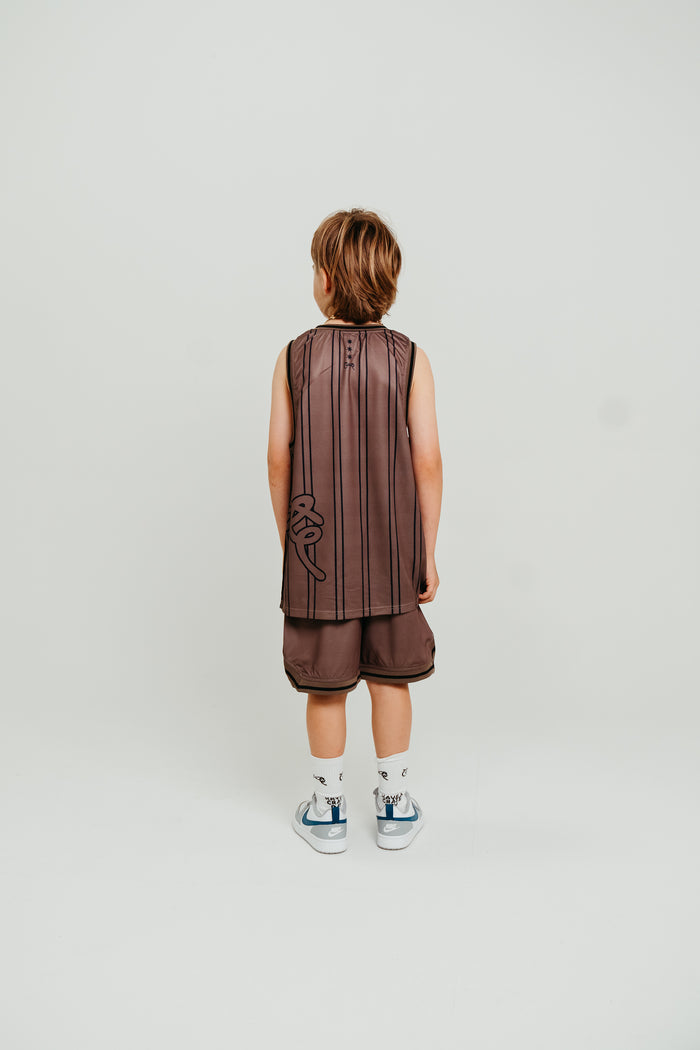 CRATE KIDS B BALL MESH SHORTS