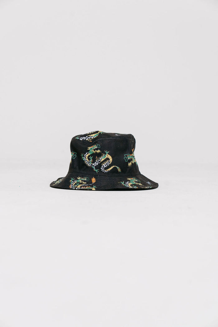 CRATE KIDS CHECK DRAGON REVERSIBLE BUCKET