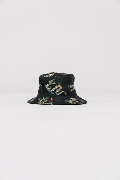 CRATE KIDS CHECK DRAGON REVERSIBLE BUCKET