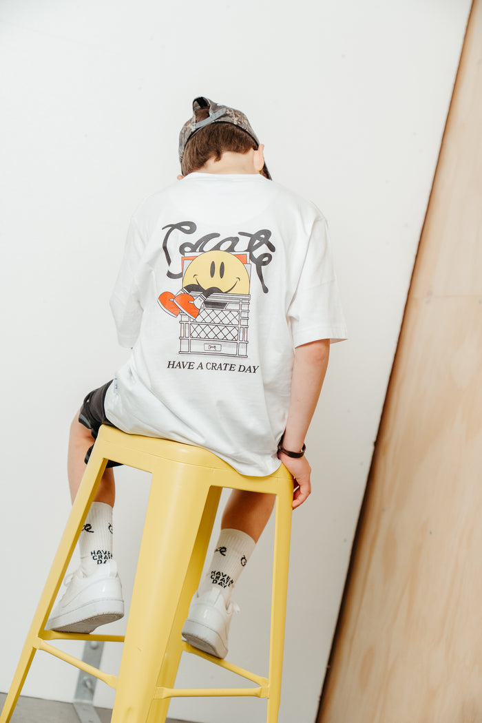 CRATE KIDS VINYL HAVE A CRATE DAY BOX FIT TEE