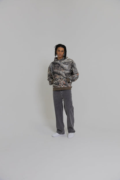 CRATE SCRIPTED BOX FIT HOODIE TREE CAMO