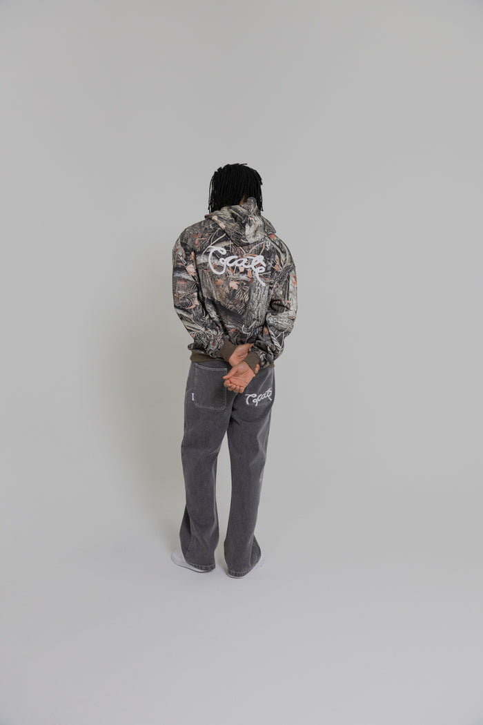 CRATE SCRIPTED BOX FIT HOODIE TREE CAMO