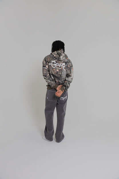 CRATE SCRIPTED BOX FIT HOODIE TREE CAMO