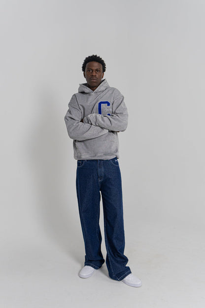 Crate Varsity C Box Fit Hoodie