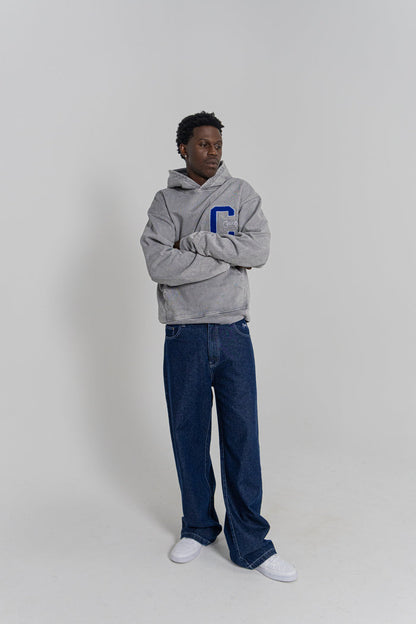 Crate Varsity C Box Fit Hoodie