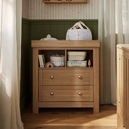 CuddleCo Burford 3pc Set - Oak